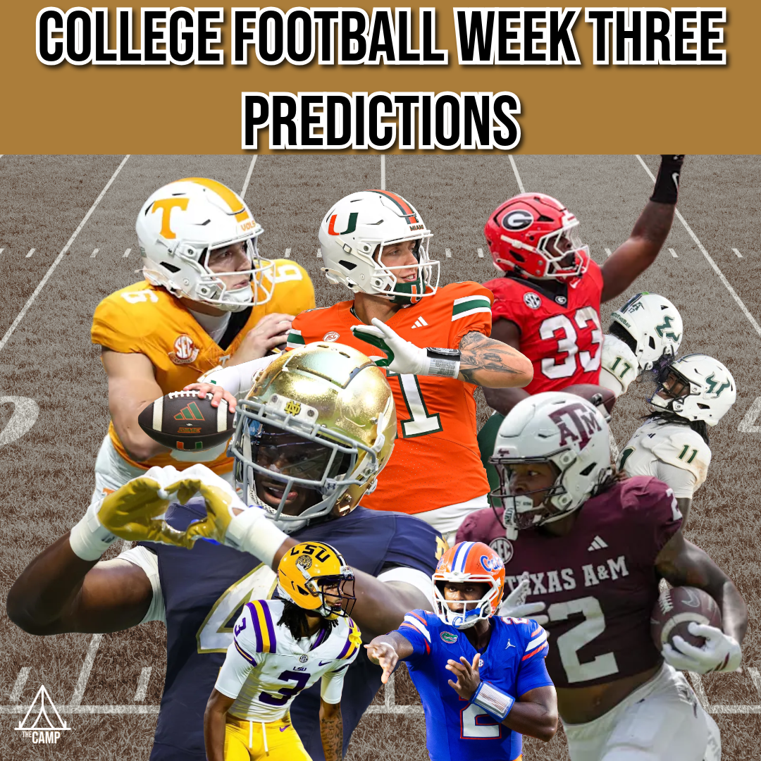 CFB Week Three: Predictions for Notre Dame, Dawgs, and More